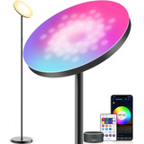 Lámpara De Pie Led Inteligente Rgb Compatible Alexa Go...