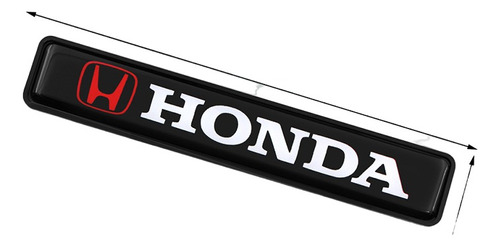 Emblema De Parrilla Honda Con Luz Led Estilo Jdm
