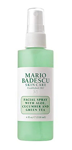 Mario Badescu Spray Facial Con Aloe, Pepino Y Té Verde