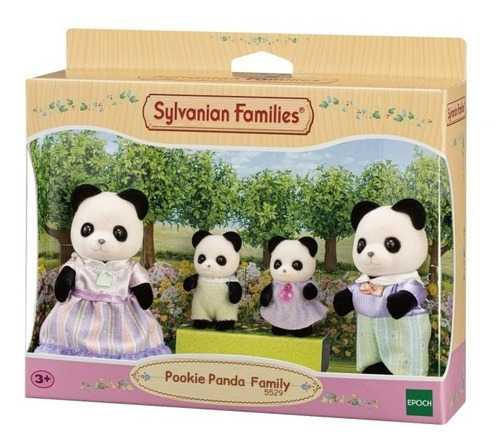 Sylvanian Familia Pookie Panda 4 Figuras 05529sy