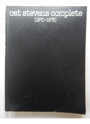Cat Stevens Complete 1970 - 1975 - Partitura
