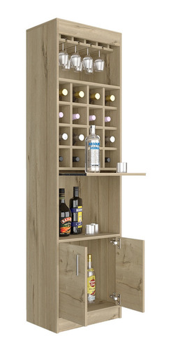 Mueble Bar Armable Kava Duna Diseño Juvenil Amplio Excelsior