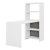 Bush Business Furniture Mesa Echo Craft, 56 W, Blanco Puro Y