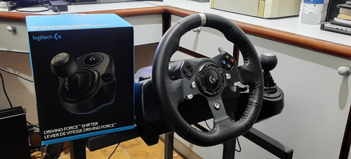 Volante Logitech G920 + Câmbio Shifter Logitech