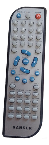 Control Remoto Para Dvd Ranser