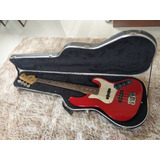 Baixo Fender Jazz Bass Americano 4 Cordas 1992 Com Case