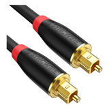 Cable De Audio Óptico - [chapado En Oro De 24 K, Ultradurade