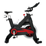 Bicicleta Estática Sdmed 1009h Para Spinning Color Negro Y Rojo