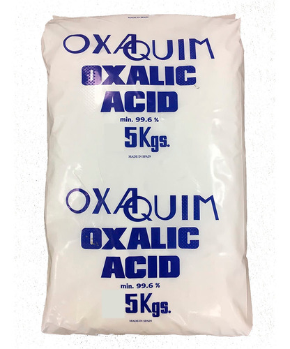 Oxalico 5kg, Sal De Limón. 100 % Puro
