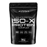 Whey Zero Carbo Baixo Teor De Gordura Iso X Refil 2 Kilos Sabor Chocolate