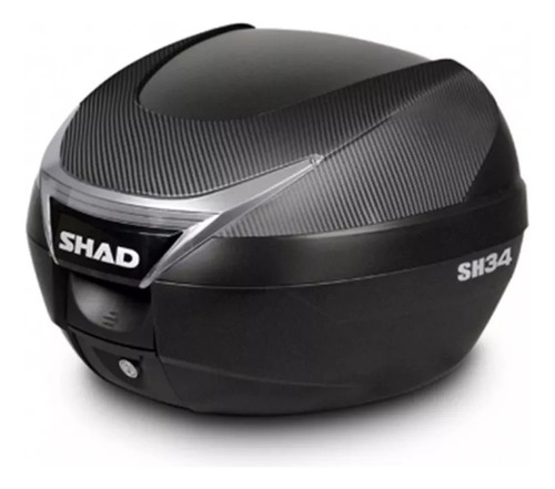 Baul Top Case Para Moto Shad Sh 34 Con Base 34 Lts - Moto26