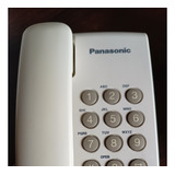 Teléfono Fijo De Linea Kx-ts5lx-w Panasonic Gris Excelente