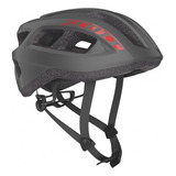 Casco Scott Ruta Helmet Supra Dark Grey/red