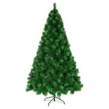 Árvore Pinheiro De Natal Luxo Verde Nevada 2,10m 566 Galhos 