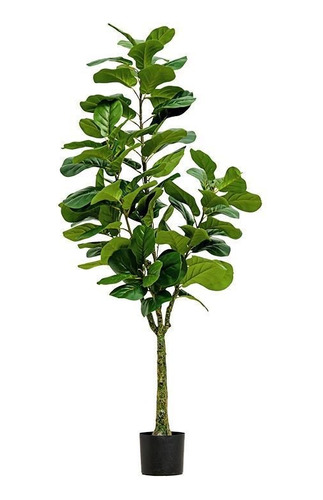 Planta Arbol Artificial Higuera De Bengala 90cm Con Maceta 