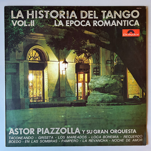 Astor Piazzolla La Historia Del Tango Vinilo Original 1976