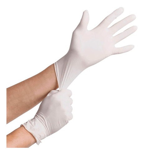 Guantes De Latex Blanco Por Mayor