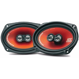 Bocinas Coaxiales Mtx Audio Tr694 6x9 PuLG 3 Vías 300w Max