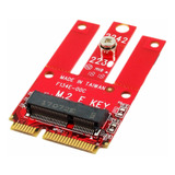 Mini Pcie Ableconn Mpex-m2wl Adapter With M.2 Key E Slot - S