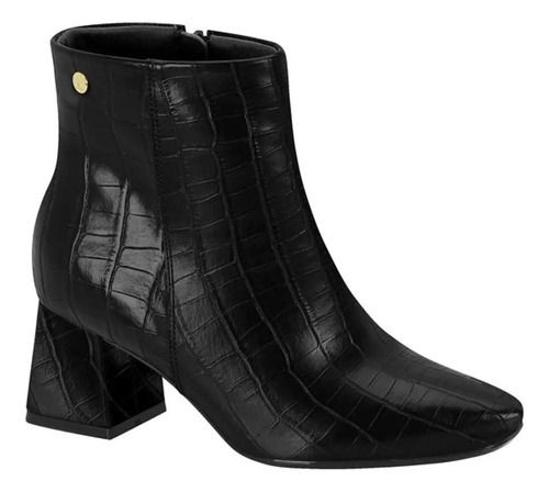 Botas Botinetas Vizzano Dama Taco  5 Cm 3098  Negro Natshoes