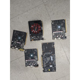 Lote 5 Placas De Video Sucata 3 1050ti Uma Rx570 E Una Pcyes