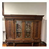 Mueble De Living Francés Con Detalles Antiguo