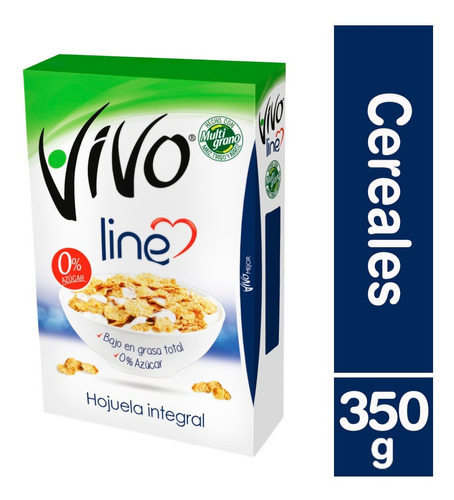 Cereal Vivo Line Costa Hojuela Integral 350 G