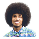 Becus Peluca Afro Para Hombres Negros De Cabello Humano Afro