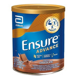 Suplemento En Polvo Abbott  Ensure Advance Sabor Chocolate En Lata De 400g