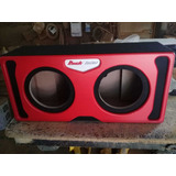 Cajón Doble 6.5  Port Laberinto Para Woofer Dif Color Y Logo