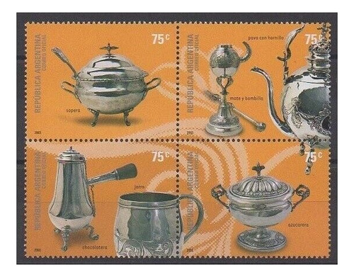 2003 Plateria Domésticas- Argentina Mnh