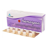 Esponja Hemostática De Colágeno X40 Hemospon Technew