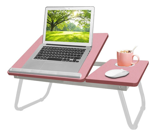 Mesa Para Laptop Cama Plegable Portatil Y Soporte Portavasos