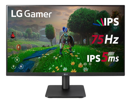 Monitor Gamer LG 24' Full Hd, Ips, Hdmi, Vesa - 24mp400-b