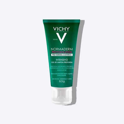 Vichy Normaderm Phytosolution Gel De Limpeza Intensivo 60g