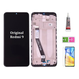 A Tela De Toque Lcd Com Moldura Para Redmi 9 M2004j19g