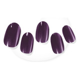 Uñas Adhesivas Glaze Color -violet Geode