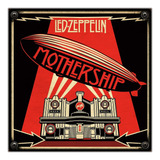 #06 - Cuadro Decorativo Vintage / Led Zeppelin - Mothership!