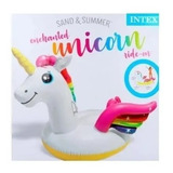 Flotador Unicornio Gigante Para Niños Y Bebes