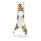 Bong De Vidro Squadafum Trip 20cm C/ Percolator