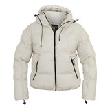 Campera Mujer Puffer Inflable Parka Capucha Abrigo Briganti