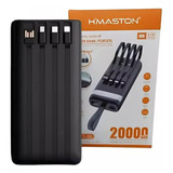 Carregador Portátil Power Bank 20.000mah Hmaston