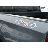 Calca Sticker 4x4 Compatible Con Silverado Para Batea 2019 