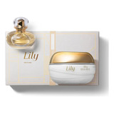 Kit Lily: Eau De Parfum 30ml + Creme Acetinado Corporal 250g