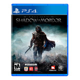 Shadow Of Mordor Middle Earth Playstation 4 Latam