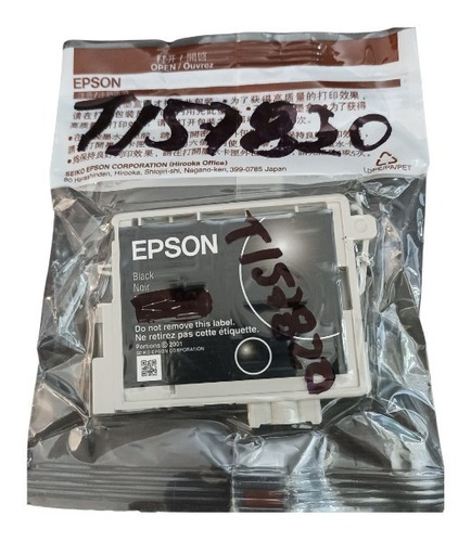 Cartucho Tinta Epson T0461, Negro Stylus Photo R3000