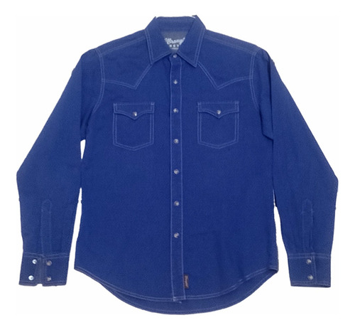 Camisa Vaquera Wrangler Hombre Manga Larga 101