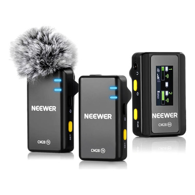 Micrófono Solapa Wireless Neewer CM-28 Cancelación Ruido 4GB Almacenamiento Compatible iPhone\u002FAndroid\u002FPC | MercadoLibre