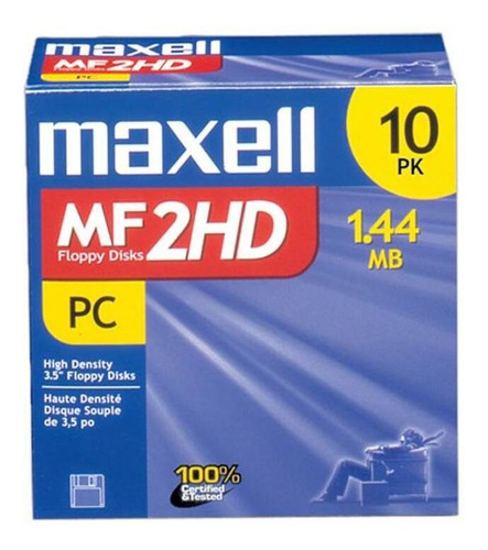 Diskettes, Floppy Maxell 2hd