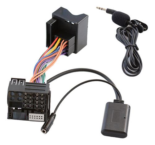 Módulo De Coche Bluetooth 5,0 Cable Aux Convertidor Plug